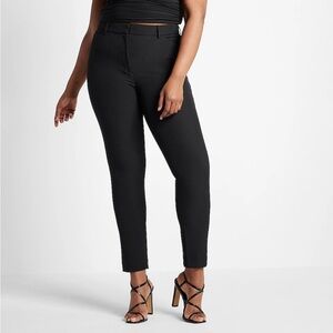 Editor Curvy High Waisted Skinny Pant 14Short Pitch black